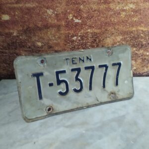 Placa de carro Tenn