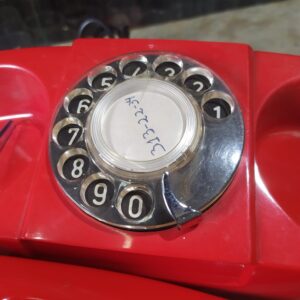 Telefone Tijolinho Vermelho