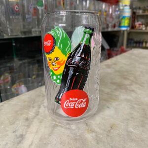 Copo de refrigerante Coca Cola Can Glass