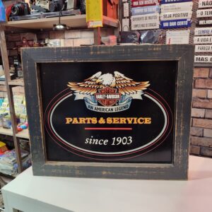 Antigo Quadro Harley Davidson