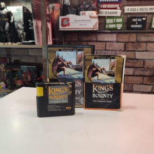 Fita King’s Bounty The Cinqueror’s Quest Oficial Sega Genesis