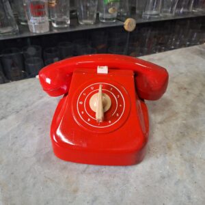 Telefone Telnac Vermelho De Ramal