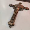 Antigo Crucifixo em Bronze - Imagem 4