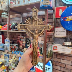 Antigo Crucifixo em Bronze