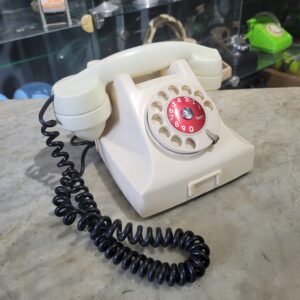 Telefone de Baquelite Branco