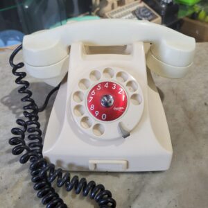 Telefone de Baquelite Branco