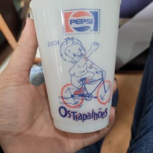 Antigo Copo Didi Os Trapalhões Pepsi