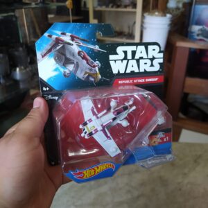 Nave Hotwheels Star Wars Republic attack gunship