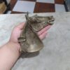 Antigo cinzeiro de Bronze cavalo - Imagem 2
