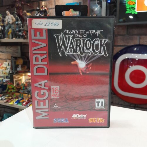 Cartucho Mega drive Warlock (Na caixa original) - Image 2