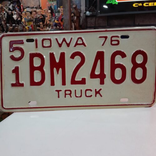 Placa americana Iowa de Caminhão - Image 2