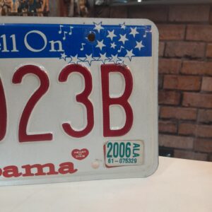 Placa Americana Alabama