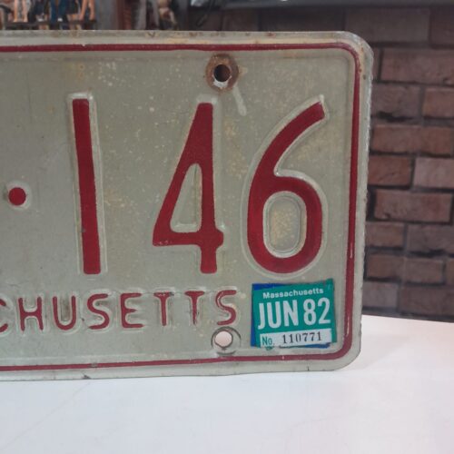 Placa Americana Massachusetts - Image 2