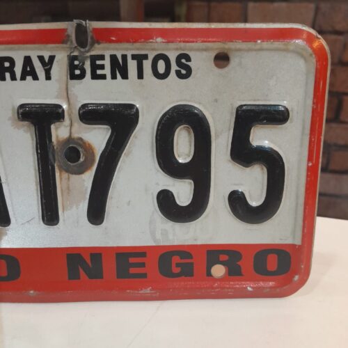 Placa Uruguaia Fray Bentos (RIO NEGRO) - Image 2