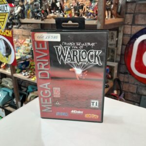 Cartucho Mega drive Warlock (Na caixa original)