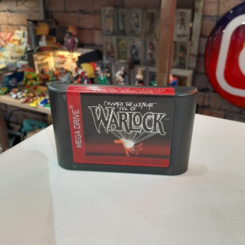 Cartucho Mega drive Warlock (Na caixa original) - Imagem 4