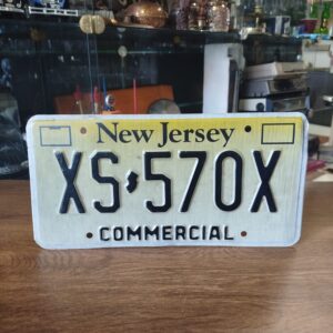 Placa Original New Jersey