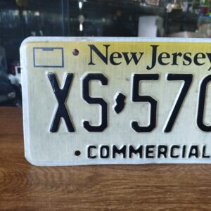 Placa Original New Jersey