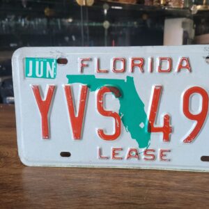 Antiga Placa Original Florida