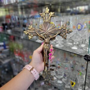 Antigo Crucifixo de Bronze