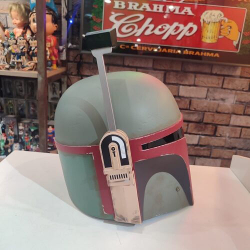 Capacete Eletrônico Star Wars Boba Fett  Premium Hasbro. - Image 4