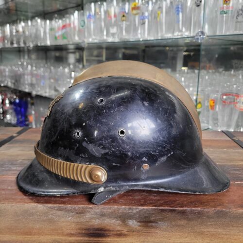 Antigo Capacete de Bombeiro - Imagem 6