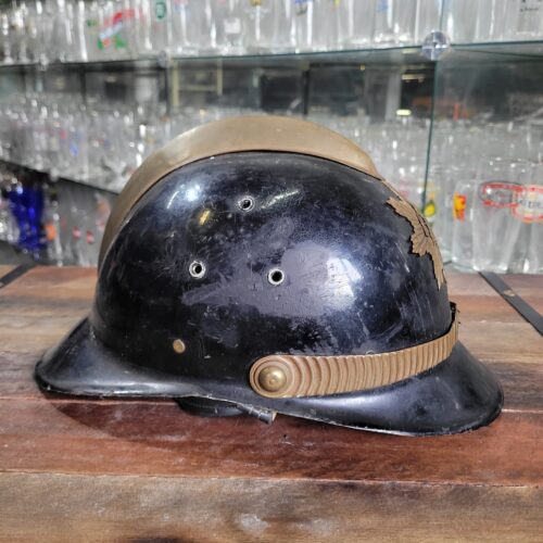 Antigo Capacete de Bombeiro - Imagem 5