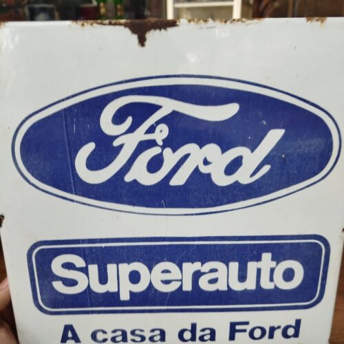 Placa Esmaltada original Ford - Imagem 3