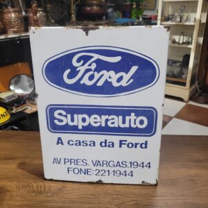 Placa Esmaltada original Ford
