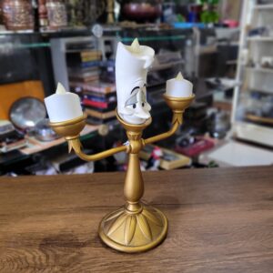 Candelabro Lumière A Bela E A Fera