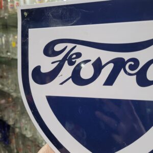 Placa de Metal em Relevo Ford