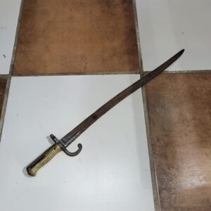 Rara Baioneta Militar M1866 do Fuzil Chassepot