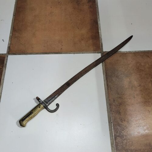 Rara Baioneta Militar M1866 do Fuzil Chassepot