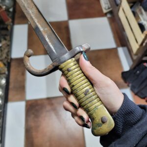 Rara Baioneta Militar M1866 do Fuzil Chassepot