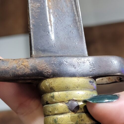 Rara Baioneta Militar M1866 do Fuzil Chassepot - Imagem 3