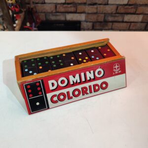 Antigo Dominó Colorido Estrela