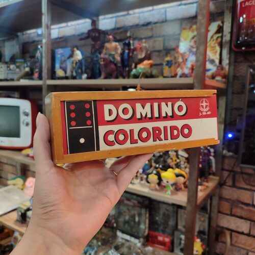 Antigo Dominó Colorido Estrela - Imagem 6