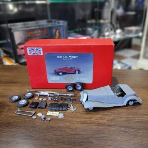 Kit de Modelo de Metal MG TD Midget 1950
