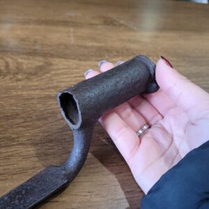 Antiga baioneta de alvado