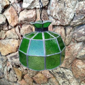 Lustre de Vidro Verde