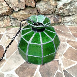 Lustre de Vidro Verde