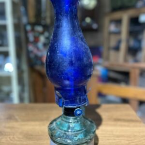 Lampião a querosene em vidro