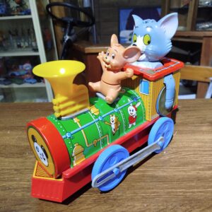 Trem de lata japonês Tom e Jerry Choo Choo