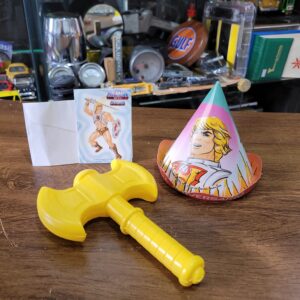 Lote de itens de Aniversario He Man