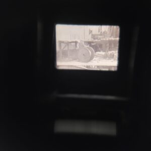 Visor Manual de filmes Peça Original dos anos 50  Funcionando.