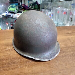 Antigo Capacete Americano Militar M1 Presilha Fixa