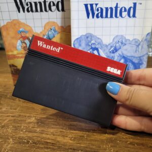 Cartucho Wanted Master System Completo