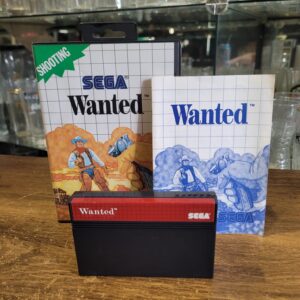 Cartucho Wanted Master System Completo