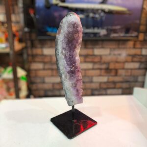 Drusa Ametista com suporte em metal