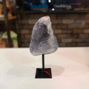 Drusa de Ametista com suporte de metal